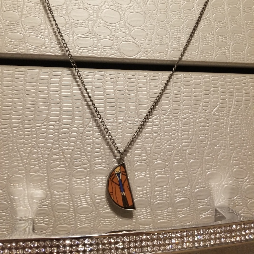 Supernatural castiel necklace